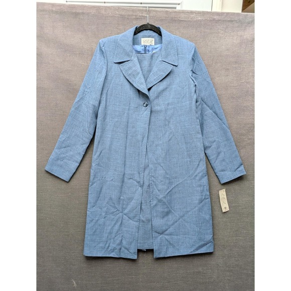 Long Elegant Legs Pants - LEL Long Elegant Legs Blue Dress Suit Career Business Women's 10 Vintage NOS